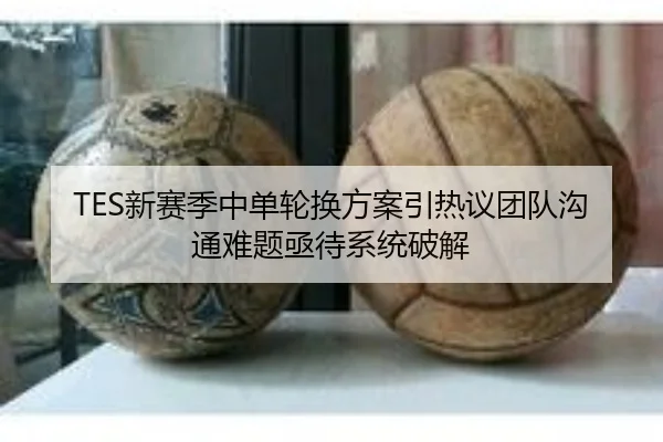 TES新赛季中单轮换方案引热议团队沟通难题亟待系统破解